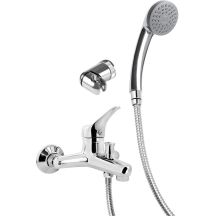 Wandmontierte Badewannenarmatur mit Duschset BOJ_011M 5908212080023