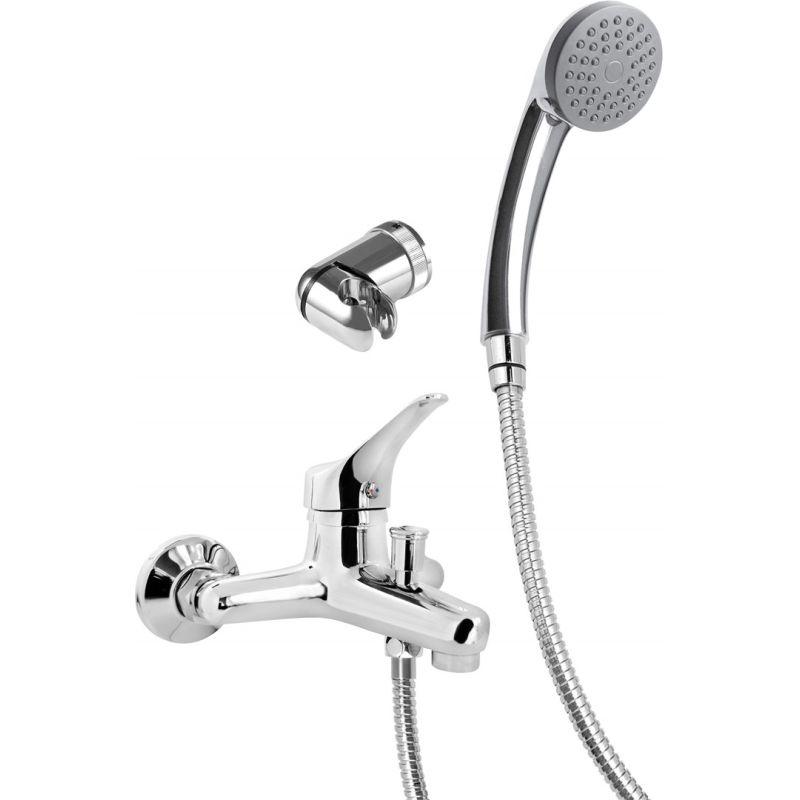 Wandmontierte Badewannenarmatur mit Duschset BOJ_011M 5908212080023