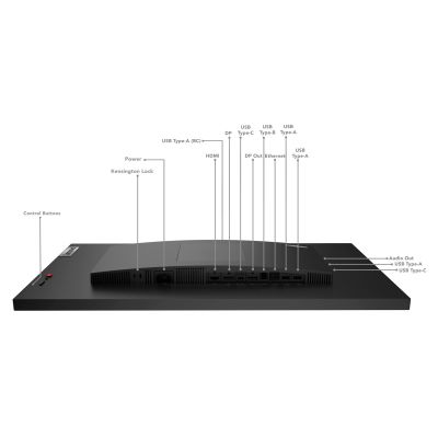 9. Monitor LENOVO ThinkVision P27h-30 27 Zoll 2560x1440 IPS 16:9 350cd/m² HDMI DP USB-Hub