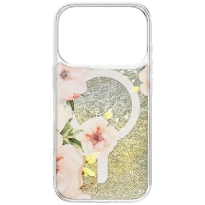 2. Uniq Coehl Fleurette Magnetische Ladehülle für iPhone 17 Pro – Transparent