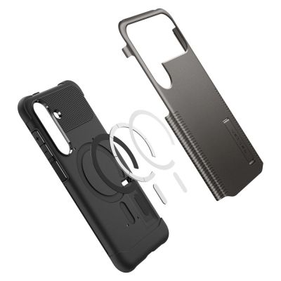 8. Spigen Slim Armor Mag MagSafe Case für Samsung Galaxy S25 FE - Grau