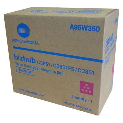 3. Konica Minolta A95W350 Tonerkartusche, 1 Stück, Ersatz, Magenta