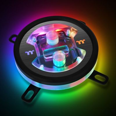 2. THERMALTAKE PACIFIC W7 PLUS TRANSPARENT PLUS RGB-LED-Softwaresteuerung CL-W279-CU00SW-A
