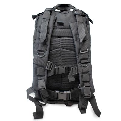 3. Schwarzer Militärrucksack SEMI LINE
