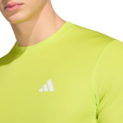 4. adidas Workout Essentials Base T-Shirt für Herren, limettengrün KD5472