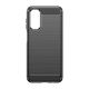 4. Flexible Carbon-Musterhülle für Samsung Galaxy M14 Carbon Case - schwarz