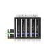 5. IcyDock Montageplatte 5x8,9cm SATAI-III in 3x5,25" MB155SP-B bk