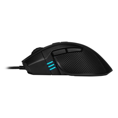 14. Corsair IRONCLAW FPS/MOBA RGB Black Gaming-Maus