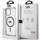 8. Karl Lagerfeld KLHMP15MHKHNOTK iPhone 15 Plus 6,7" transparentes Hardcase IML Karl`s Head MagSafe