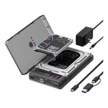 Dockingstation & Klonstation IcyBox für M.2 & 2,5"/3,5" SSD/HDD