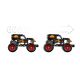 17. LEGO Technic 42219 Monster Jam Grave Digger Feuer und Eis