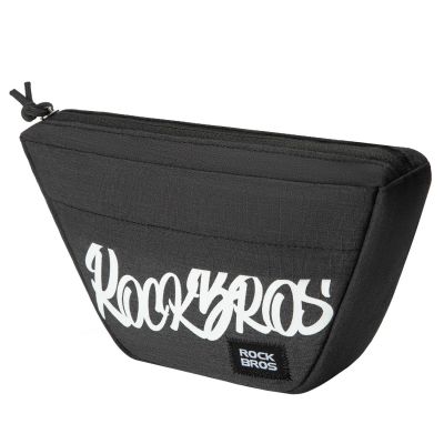 Rockbros G011 Flash Journey Lenkertasche – Trapezförmig, Schwarz