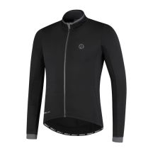 Rogelli Essential Langarmshirt, schwarz, Größe L
