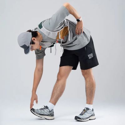 16. Rockbros YDDK015 Shorts mit Gürtel, Größe XL – Schwarz