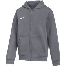 Nike Park 26 Fleece-Kapuzenpullover mit durchgehendem Reißverschluss für Kinder, Grau, IB1232 071