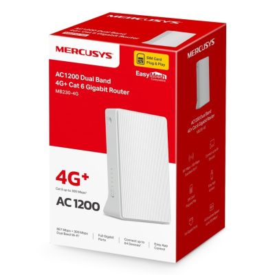 3. Mercusys WL-Router LTE MB230-4G (AC1200/4G-LTE-Modem) V1.0