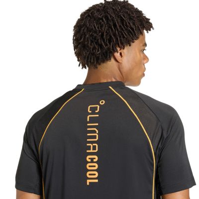 5. adidas Tech Apparel Climacool T-Shirt für Herren, schwarz, KF3379