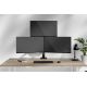 27. Neomounts DS60-600BL2-1 Monitorhalterung/Ständer 81,3 cm (32") Schreibtisch Schwarz