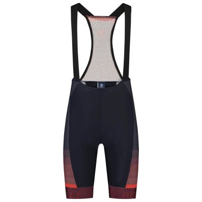 Rogelli HERO II Shorts, schwarz und bordeauxrot, Größe 5XL