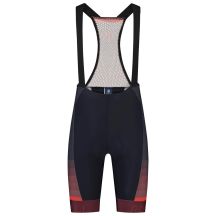 Rogelli HERO II Shorts, schwarz und bordeauxrot, Größe 5XL