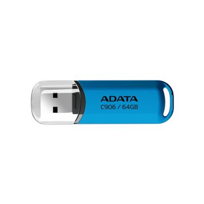 ADATA AC906-64G-RWB USB-Stick 64 GB USB Typ-A 2.0 Blau, Transparent