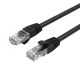 Orico PUG-C6 CAT6 1000 Mbit/s RJ45 Ethernet-Netzwerkkabel LAN Rund 2 m - Schwarz