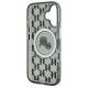 7. Karl Lagerfeld IML Monogram Karl & Choupette Head MagSafe-Hülle für iPhone 16 – Schwarz