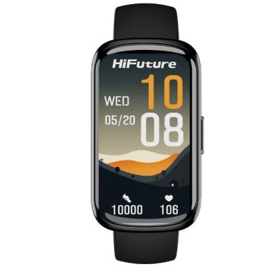 3. HiFuture EVO2 Smartwatch Schwarz (HSSW6BK)