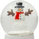 8. SPIELENDE SCHNEEKUGEL 147 MM LED SCHNEEMANN