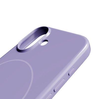 10. Puro Pulse iPhone 17 Polycarbonat-Schutzhülle – Lila