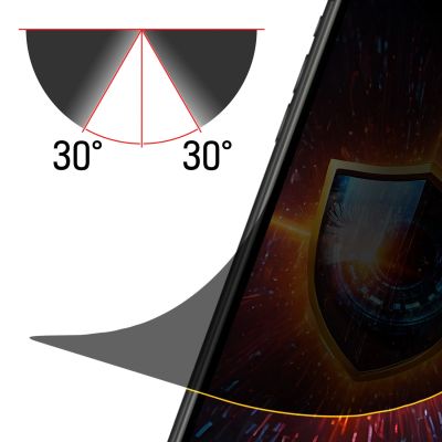 2. 3mk Silky Matt Privacy Sichtschutzfolie für Apple iPhone 11