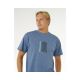 6. Herren-T-Shirt „RIP CURL Search Sundial“ Blau