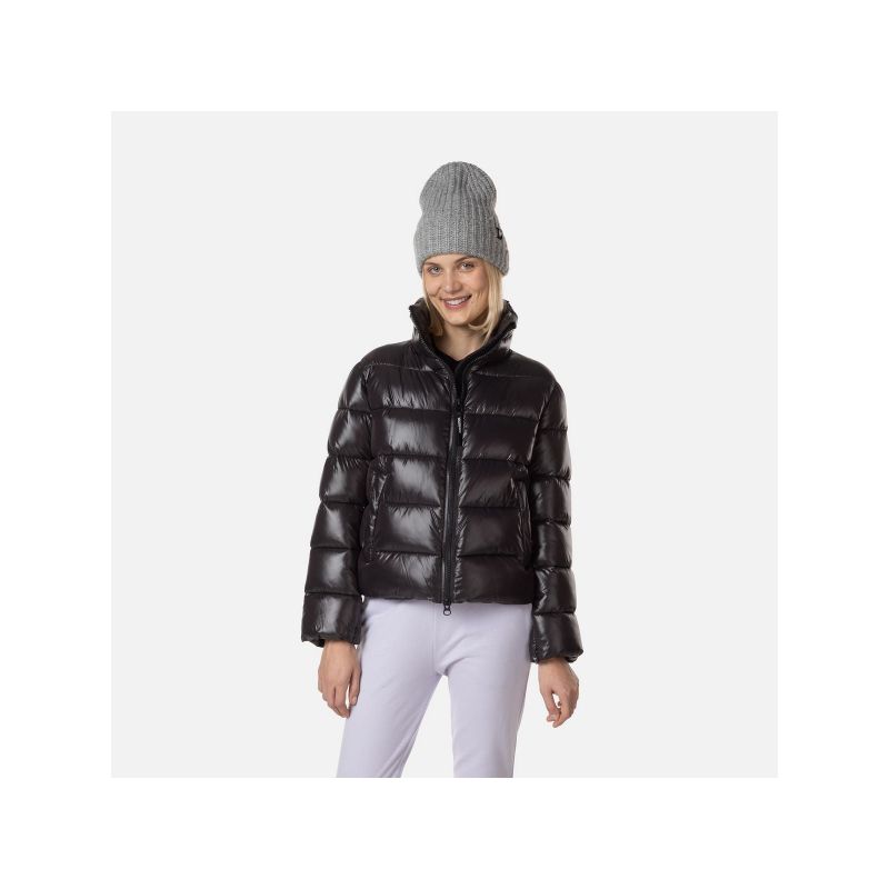 Rossignol W Shiny Bomberjacke Schwarz