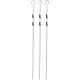 4. Spieße für Schaschlik, 3 Stück, Länge 45 cm