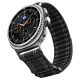 5. Spigen WBF0 Armband für Samsung Galaxy Watch 40/44/46 mm - Schwarz
