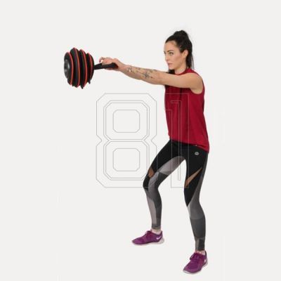 8. Verstellbare weiche Kettlebell 20 lbs HMS KRM20 