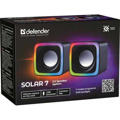 11. DEFENDER COMPUTER-LAUTSPRECHER SOLAR 7 2.0 6W USB 65117