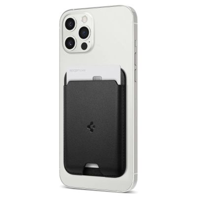 9. Spigen Valentinus magnetische Geldbörse mit MagSafe – schwarz