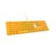 10. Ducky One 3 Gelbe Gaming-Tastatur USB Deutsch Gelb