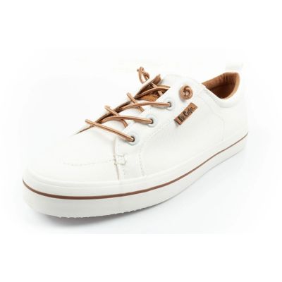 3. Lee Cooper Damen-Sportschuhe, Sneaker, modisch, weiß, bequem