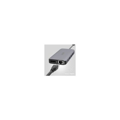 7. Acer 12-in-1 USB-C-Dongle, kabelgebunden, USB 3.2 Gen 1 (3.1 Gen 1), Typ-C, Silber