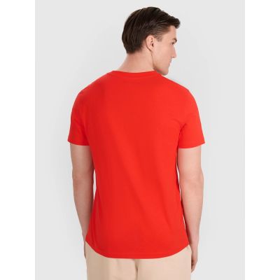 3. Herren-T-Shirt mit Volleyball-Print, Größe 4F 4FRAW25TTSHM3319-62S