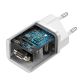 3. Baseus Super Si 1C fast wall charger USB Type C 25W Power Delivery Quick Charge white (CCSP020102)