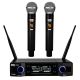 7. DNA DVS2 – Drahtloses Mikrofon, 2 Handsender + Basisstation, UHF-Band 560–590 MHz