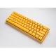 6. Ducky One 3 Gelbe Mini-Gaming-Tastatur USB Deutsch Gelb