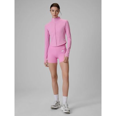 6. Damen-Trainings-Sweatshirt, schmal geschnitten, schnelltrocknend, Größe 4F 4FRSS26TFSWF0949-56S