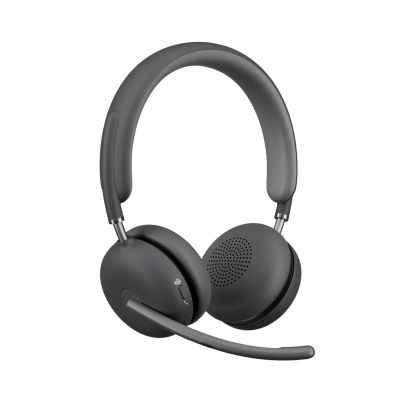 4. Logitech Zone Wireless 2 Headset, kabelgebunden & kabellos, Kopfbügel, Büro/Callcenter, USB Typ-C, Bluetooth, Graphit