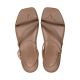 4. Crocs Miami Sandalen mit Knöchelriemen für Damen, Braun, 212256 2JJ