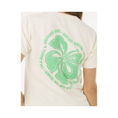 5. RIP CURL Surf Puff Party Pack Relaxed Beige Damen-T-Shirt