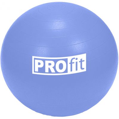 PROfit 85cm blauer Gymnastikball mit Pumpe DK2102